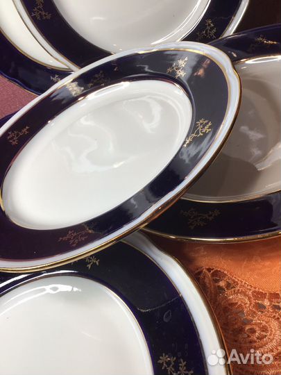 Тарелка Кобальт завод Чайка Краснодарский фз