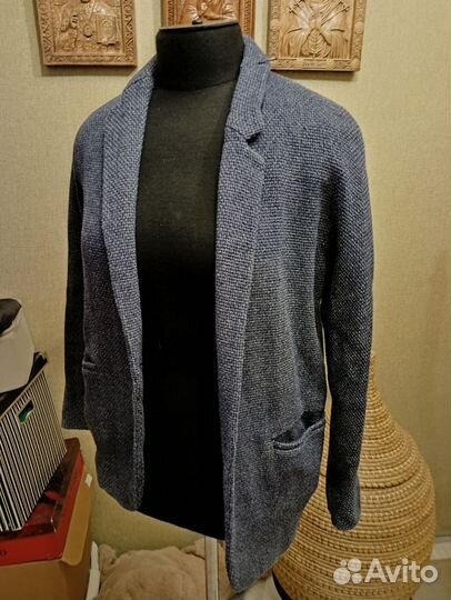 Massimo dutti пиджак мужской. Вязаный