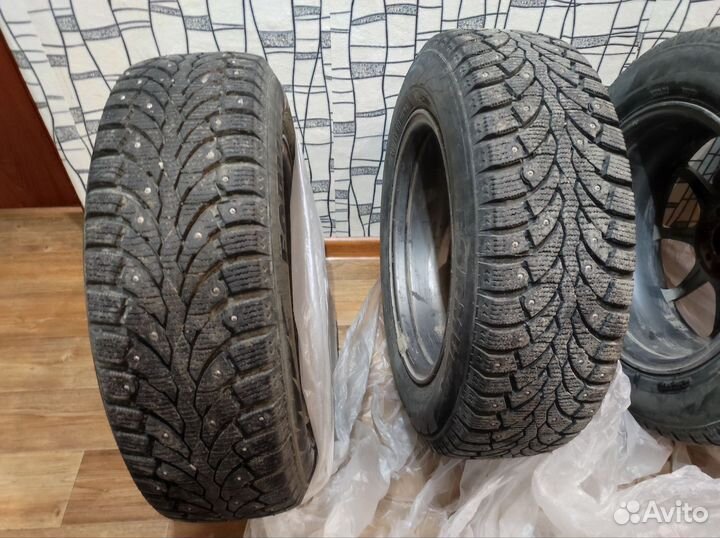 Диски Alcasta и зимние шины Formula 185/65 r15