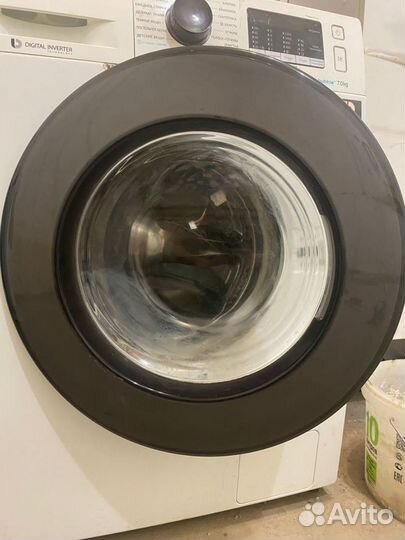 Люк на стиральную машину Samsung eco bubble