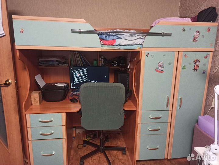 Кровать чердак