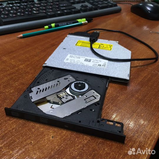 Внешний dvd / cd привод, пишущий, USB