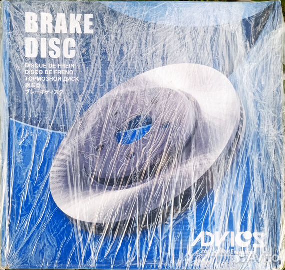 Диск тормоз. задн. Advics (2 шт) Арт. B6R195B