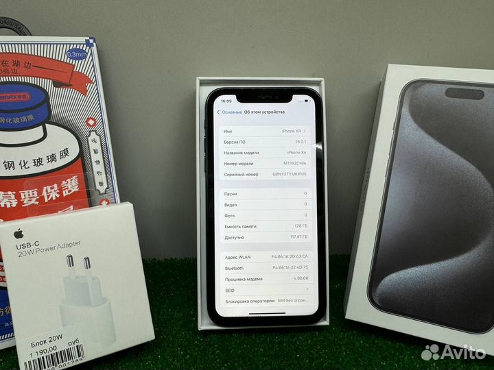 iPhone XR в корпусе 15 Pro 128GB