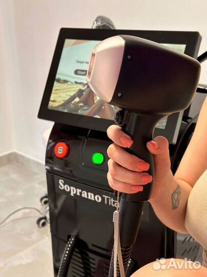 Soprano Titanium: Профессиональный лазер гарантия