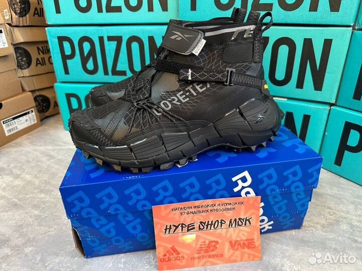 Ботинки демисезонные 41 размер Reebok Zig Kinetica