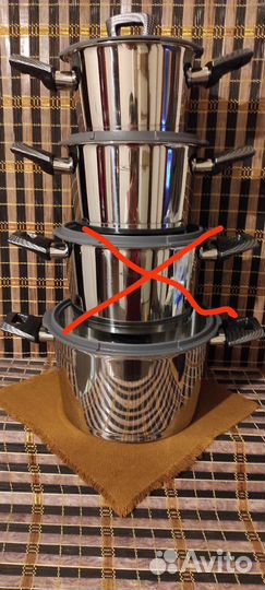 Кастрюля нержавейка