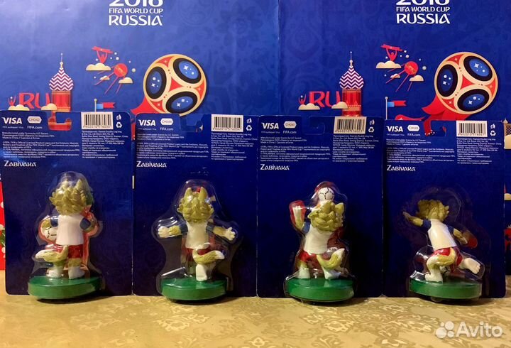 Набор статуэток Fifa (9 см) Забивака 2018