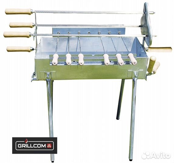 Мангал с электроприводом