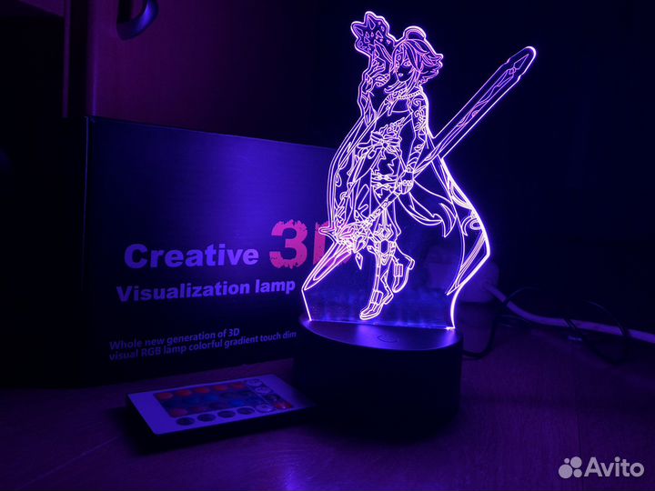 Геншин Сяо лампа