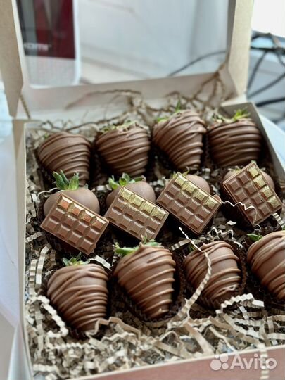 Клубника в натуральном бельгийском шоколаде