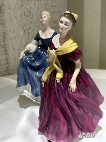 Фарфоровые статуэтки Royal doulton Англия