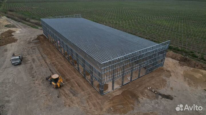 Быстровозводимые ангары здания склады ангар