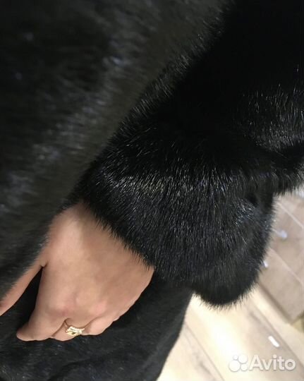 Шуба норковая поперечка 42 44