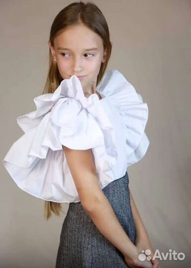 Блузка школьная