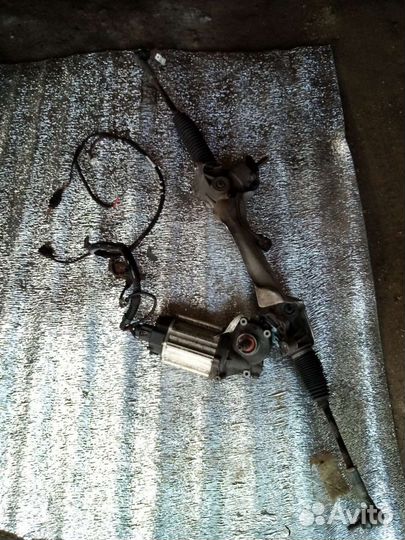 Рулевая рейка в сборе с эур Skoda octavia A5