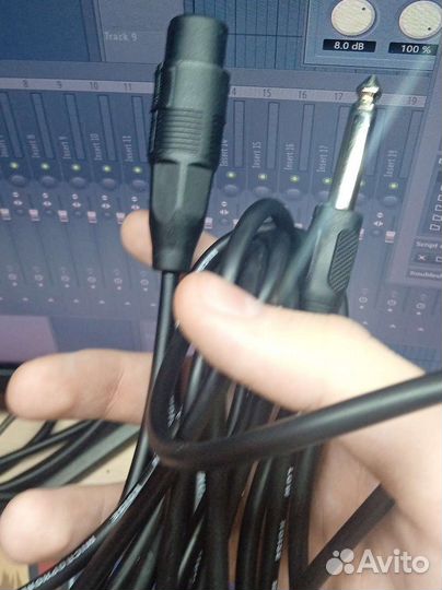 Кабель XLR-Jack6.5 3м