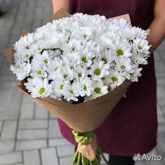Букет из хризантем Новосибирск