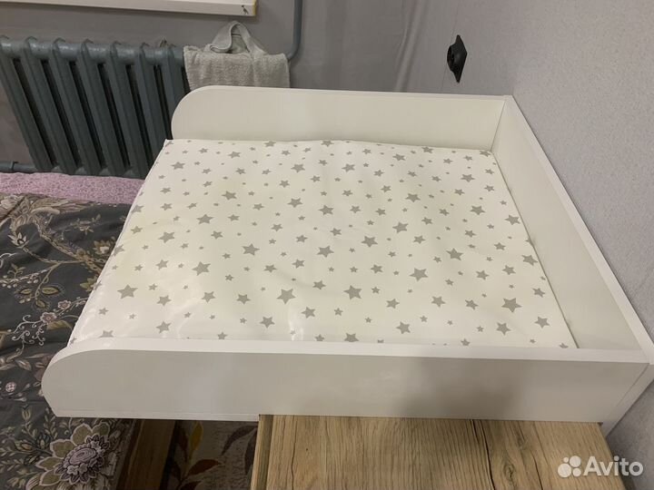 Пеленальный столик на комод