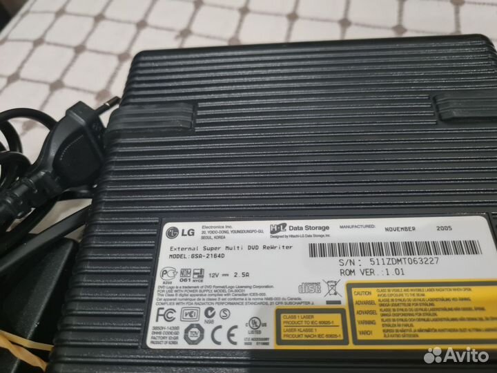 Внешний dvd привод usb GSA-2164D