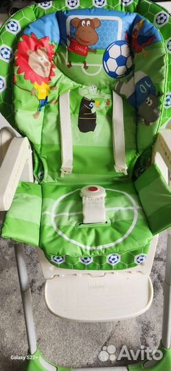 Стульчик для кормления chicco polly