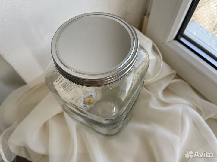 Новая банка с краном 3 литра без крана