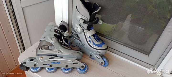 Роликовые коньки растущие