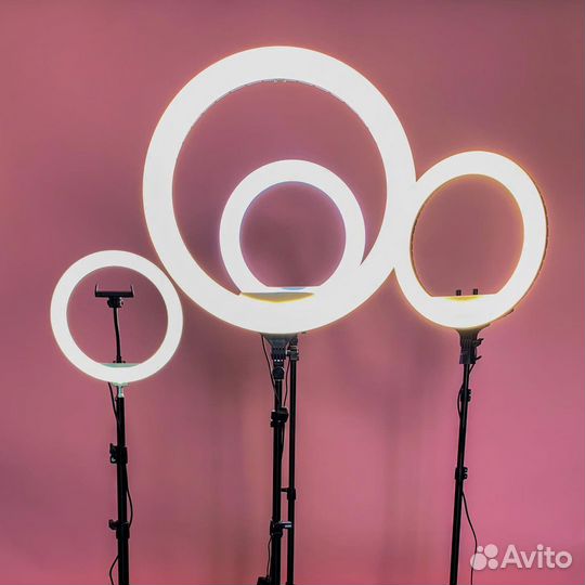 Кольцевая лампа 46 см