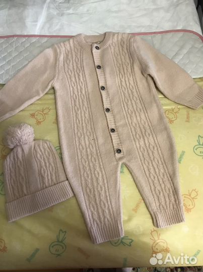 Вязаный комбинезон