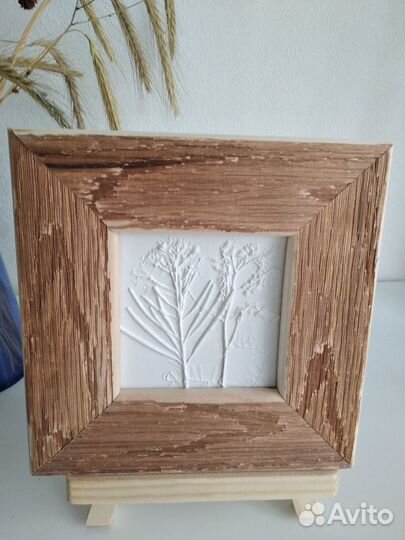 Картина панно барельеф из гипса на стену