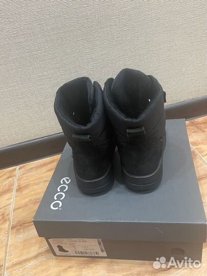 Зимние ботинки ecco