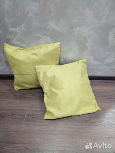 Декоративные наволочки на подушки 40 на 40 2 шт