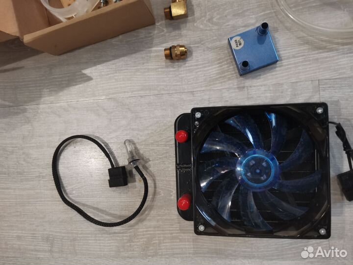 Готовый комплект для кастомной сжо (Голубой цвет)