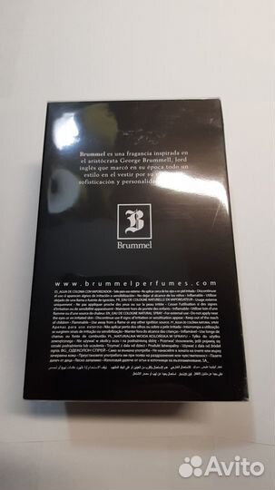 Мужской Brummel eau de cologne spray 125 ml. Spain