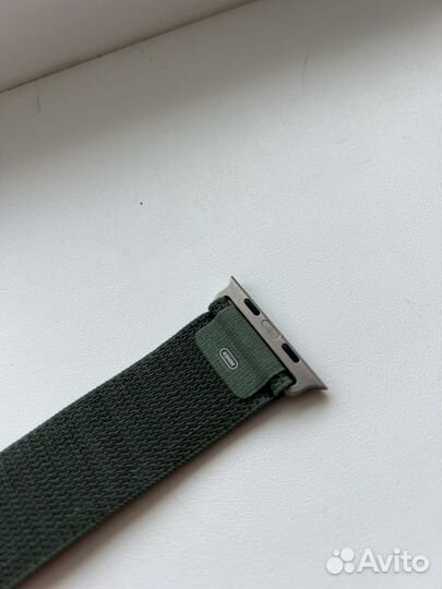 Ремешок Apple watch ultra Alpine Loop Green L