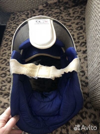 Маска для фехтования. Электро. Защита снимается