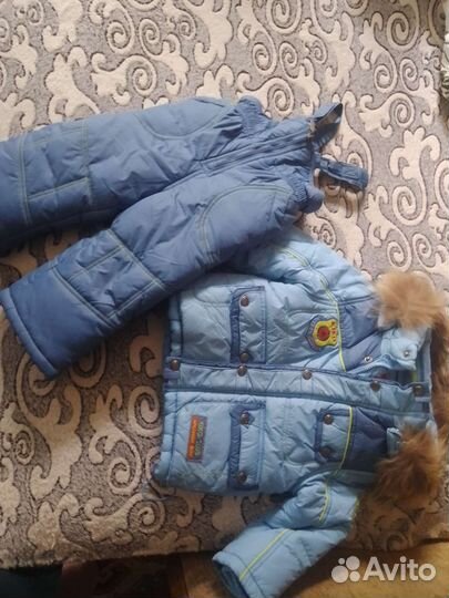 Детский зимний комбинезон