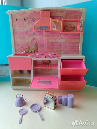 Кухня Барби набор для девочки