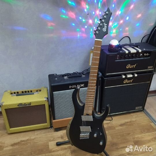 Электрогитара, мультимензурная, Cort