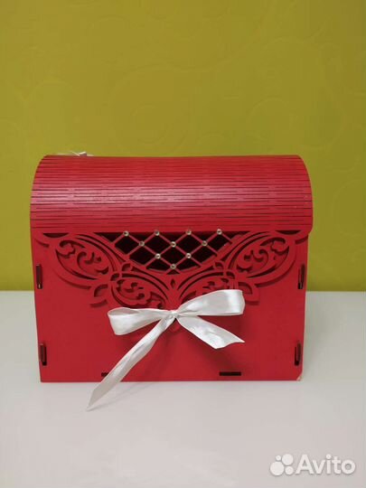 Коробка (казна) для денег на свадьбу