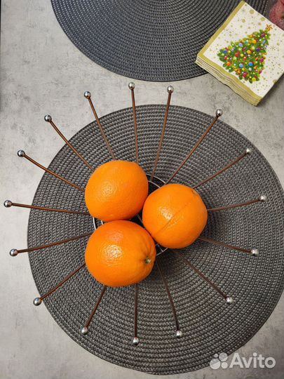 Корзина для фруктов металлическая