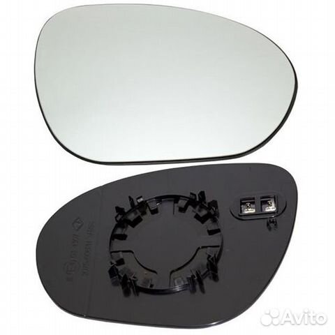 Стекло левого зеркала С подогревом ниссан жук