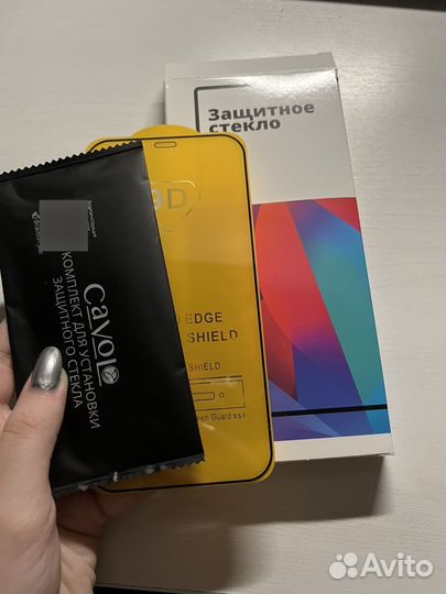 Чехол с защитным стеклом на iphone12