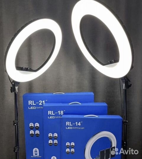 Кольцевая лампа со штативом RL-14/RL-18/RL-21