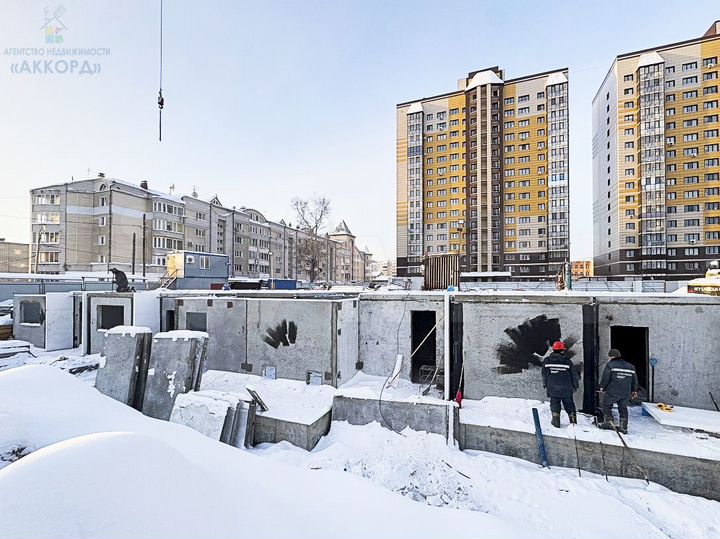 1-к. квартира, 40,5 м², 12/15 эт.