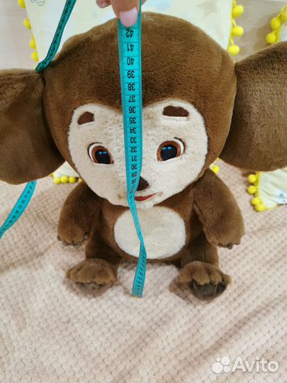 Мягкая игрушка Чебурашка 40 см