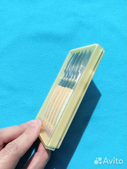 Набор вилочек для канапе СССР Винтаж