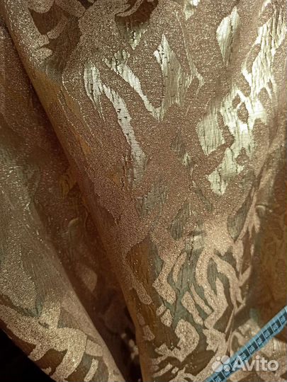 Ткань парча отрез, 135х300