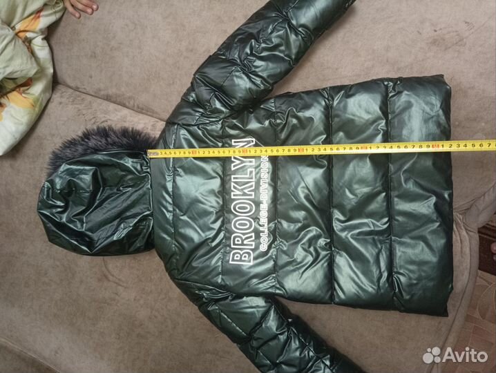 Куртка зимняя на мальчика 110-116