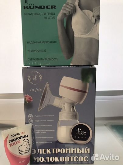 Молокоотсос электрический новый